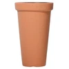 Plastikinis vazonas CLASSIC TOWER, su įdėklu, terakotos sp., 30 x 50 cm