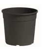 Nicoli 2,4l vazonas CONTAINER IME 17cm juodas