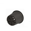 Nicoli 1,3l vazonas CONTAINER IME 14cm juodas