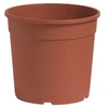 Nicoli 2,4l vazonas CONTAINER IME 17cm rudas
