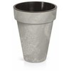 Gėlių vazonas Prosperplast Cube Slim Beton Effect, 35,5 x 44 cm