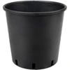 Dekoratyvinis gėlių vazonas Mate Ø24cm H21.5cm plastik./antrac. sp.