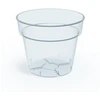 Dekoratyvinis gėlių vazonas Mate Ø14cm H13cm plastikinis/žalias