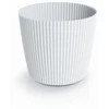 Dekoratyvinis gėlių vazonas Milly Round Ø14.6cm H13cm plastikinis/žalias