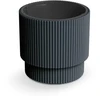 Prosperplast Plastikinis vazonas MILLY, su įdėklu, antracito sp., 39,5 x 37,5 cm