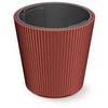 Prosperplast Plastikinis vazonas MILLY, su įdėklu, vario sp., 30 x 28,5 cm