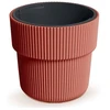 Dekoratyvinis gėlių vazonas Tubo P Ø14.8cm H14.7cm plast./antracito sp.