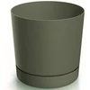 Prosperplast Dekoratyvinis gėlių vazonas Tubo P Ø19.9cm H19.6cm plastikinis/baltas