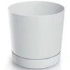 Prosperplast Dekoratyvinis gėlių vazonas Tubo P Ø19.9cm H19.6cm plastikinis/baltas