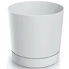 Prosperplast Dekoratyvinis gėlių vazonas Tubo P Ø19.9cm H19.6cm plastikinis/baltas