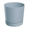Prosperplast Dekoratyvinis gėlių vazonas Tubo P Ø19.9cm H19.6cm plastikinis/š.pilkas