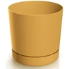 Dekoratyvinis gėlių vazonas Tubo P Ø14.8cm H14.7cm plastikinis/žalias