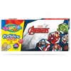 Plastilinas Colorino Marvel Avengers, 12 spalvų (sidabrinė ir auksinė spalvos)