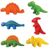 Plastilinas lipni masė makaronų gaminimo mašinėlė dinozaurai gyvūnai formelės rinkinys vaikams 40 detalių „click4toys“