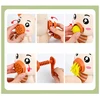 Plastilinas lipni masė makaronų gaminimo mašinėlė formelės kočėlas skrudintuvas meškiukas rinkinys vaikams 43 el. click4toys