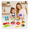 Plastilinas lipni masė makaronų gaminimo mašinėlė karvė kūrybinis rinkinys vaikams formelės 43 elementai „click4toys“