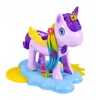 Plastilinas lipni masė makaronų gaminimo mašinėlė vienaragis formelės dinozaurai rinkinys vaikams 51 elementas „click4toys“