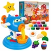 Plastilinas lipni masė makaronų gaminimo mašinėlė rinkinys vaikams 38 elementai „click4toys“