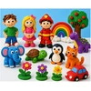 Plastilinas lipni masė makaronų gaminimo mašinėlė sensorinis žaislas rinkinys vaikams 24 elementai click4toys