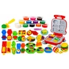 Plastilinas lipni masė sumuštinių keptuvė mėsainis formelės 3D rinkinys vaikams 40 dalių „click4toys“