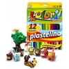Plastilinas Penmate, 12 spalvų
