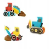 Plastilinas su ekskavatoriais + SES Creative plaktukas