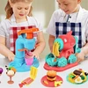 Plastilino mašina su formomis Plastikinis molio kūrybinis žaislas 51 in1