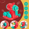 Plastilino mašina su formomis Plastikinis molio kūrybinis žaislas 51 in1