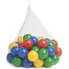 Paradiso Toys Plastmasiniai žaidimo kamuoliukai BATH BALLS, įvairių spalvų, 50 vnt