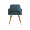 Platan Sofa moderni KĖDĖ, VALGOMO FOTOTELIS, VERONA Velvet Mėlynas svetainė, patogus