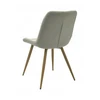 Platan Sofa OSLO BEIGE minkšta, dygsniuota kėdė valgomajam, virtuvei, svetainei