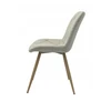 Platan Sofa OSLO BEIGE minkšta, dygsniuota kėdė valgomajam, virtuvei, svetainei