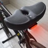 PLATI PATOGI DVIRAČIO SĖDYNĖ MINKŠTA DIDELIS VĖDINIMAS GALINIS LEMPAS XL