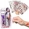 PLAUbiamų TATUiruočių rinkinys ĮVAIRUS DIZAINAS 75 Vnt. TATUiruočių lipdukai