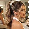 PLAUKŲ JUOSTELĖ, 3 VIENŲ, PEARL, ELASTINGA, ELEGANTIŠKA GUMĖ
