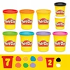 PLAY-DOH CASTRY MĖGSTAMIAUSIOS SPALVOS PAKETĖS PILDYMO RINKINYS, 9 VAMZDŽIAI 2+