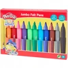 Play-Doh grube pisaki flamastry 12 vnt
