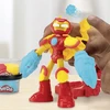 PLAY-DOH Marvel Iron Man žaisti tešlą su G31065X0 paleidimo priemone
