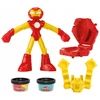 PLAY-DOH Marvel Iron Man žaisti tešlą su G31065X0 paleidimo priemone
