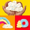 Hasbro PLAY-DOH Konfeti plastilino rinkinys, 4 vnt.