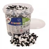 Playbox Lyginimo karoliukai 5 mm BALTAI JUODAI 5000 vnt
