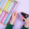 Playbox Medinė organizatorių dėžutė su 12 skyrių, slankiojančiu dangteliu kreidoms