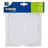 Playbox Šablonų padėklas TRANSPARENT SQUARE 2 vnt 5 mm 5+ karoliukams