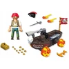 PLAYMOBIL 71720 Piratų laivo žaidimas, Funstars, 45 dalys, Nuo 4 metų