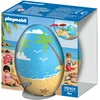 PLAYMOBIL - Žaislinis kiaušinis: atostogos paplūdimyje (72101)