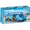 PLAYMOBIL 9117 Mokyklinio autobuso vaikų kelionės autobusų stotelė
