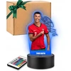 Plexido 3D LED lempa Cristiano Ronaldo Portugal su vardu berniukui