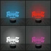 Plexido 3D LED naktinė lempa FRIENDZ BY VIRULIO SU VARDU VAIKŲ DIENOS DOVANA