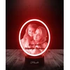 Plexido 3D LED naktinė lempa Gimtadienis Jūsų nuotrauka Dovana Jūsų užrašas Vardo graviravimas
