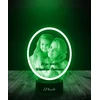 Plexido 3D LED naktinė lempa Gimtadienis Jūsų nuotrauka Dovana Jūsų užrašas Vardo graviravimas